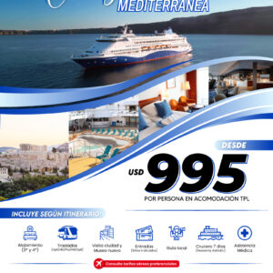 Odisea Mediterránea 10 días 9 noches - Crucero de 7 días en Heavenly Adriatic