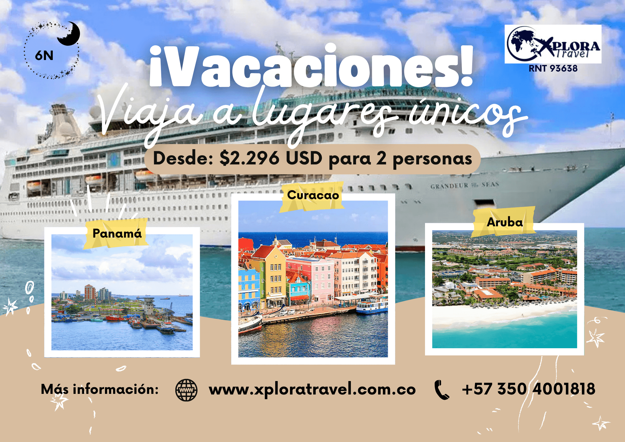 Crucero desde Cartagena 08/11/26