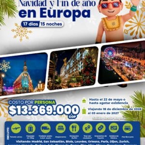 Navidad y fin de año, en Europa