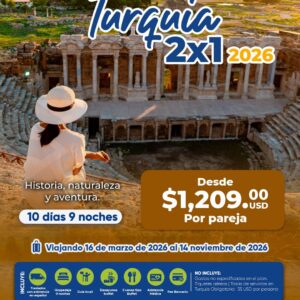 Turquía 2x1